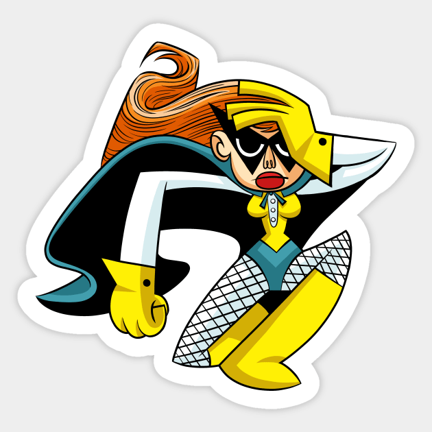 Hero Sticker by nocturnallygeekyme